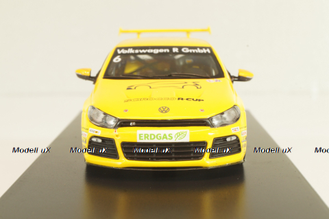 Volkswagen Scirocco R-Cup Dunlop #6 2012, yellow, 1K8099300LAAX,  Spark 1:43
