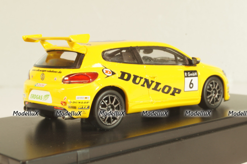 Volkswagen Scirocco R-Cup Dunlop #6 2012, yellow, 1K8099300LAAX,  Spark 1:43