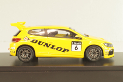 Volkswagen Scirocco R-Cup Dunlop #6 2012, yellow, 1K8099300LAAX,  Spark 1:43