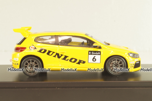 Volkswagen Scirocco R-Cup Dunlop #6 2012, yellow, 1K8099300LAAX,  Spark 1:43
