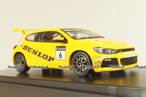 Volkswagen Scirocco R-Cup Dunlop #6 2012, yellow, 1K8099300LAAX,  Spark 1:43