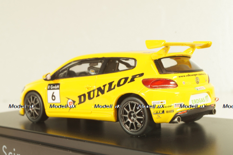 Volkswagen Scirocco R-Cup Dunlop #6 2012, yellow, 1K8099300LAAX,  Spark 1:43