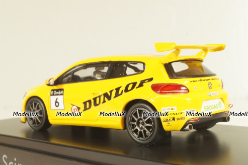 Volkswagen Scirocco R-Cup Dunlop #6 2012, yellow, 1K8099300LAAX,  Spark 1:43