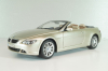 BMW 645 Cabrio (E64) 2003, gold, 80430153437, Kyosho 1:18