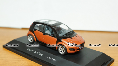 Smart Forfour 1.5 red, Schuco 1:43