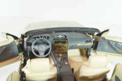 BMW 645 Cabrio (E64) 2003, gold, 80430153437, Kyosho 1:18