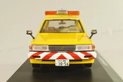 Toyota Mark II Wagon LG Police 1988, yellow, YX76V, Dism 1:43