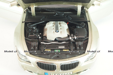 BMW 645 Cabrio (E64) 2003, gold, 80430153437, Kyosho 1:18