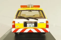 Toyota Mark II Wagon LG Police 1988, yellow, YX76V, Dism 1:43