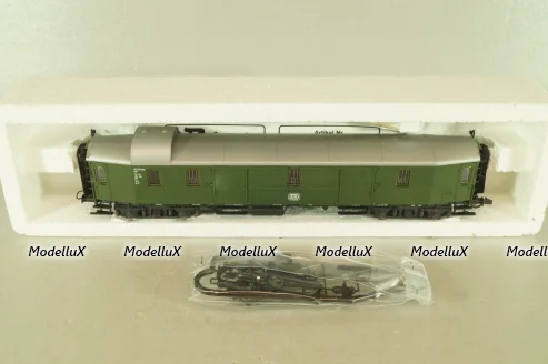 Вагон багажный, 4-х осный DB, зеленый, HO, 44439, Roco 1:87