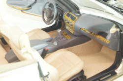 BMW 645 Cabrio (E64) 2003, gold, 80430153437, Kyosho 1:18