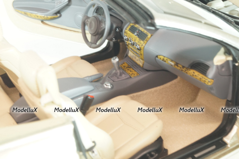 BMW 645 Cabrio (E64) 2003, gold, 80430153437, Kyosho 1:18
