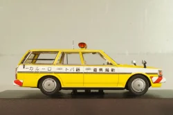 Toyota Mark II Wagon LG Police 1988, yellow, YX76V, Dism 1:43
