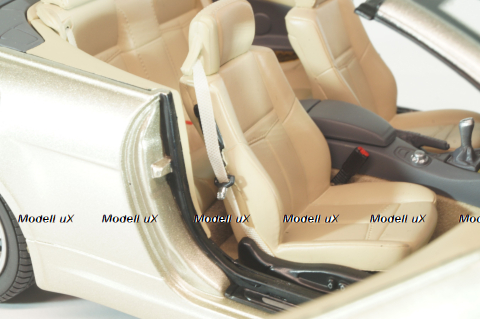 BMW 645 Cabrio (E64) 2003, gold, 80430153437, Kyosho 1:18