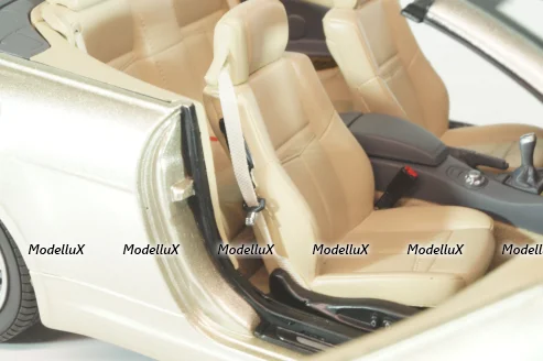 BMW 645 Cabrio (E64) 2003, gold, 80430153437, Kyosho 1:18