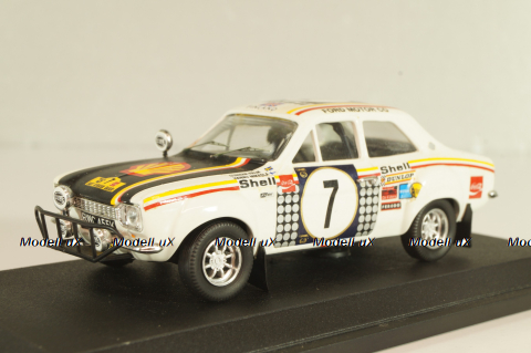Ford Escort 1600 RS #7, winner  East African Safari Rally 1972, white, 515, Trofeu 1:43