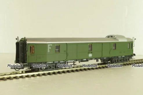 Вагон багажный, 4-х осный DB, зеленый, HO, 44439, Roco 1:87