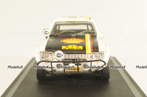 Ford Escort 1600 RS #7, winner  East African Safari Rally 1972, white, 515, Trofeu 1:43