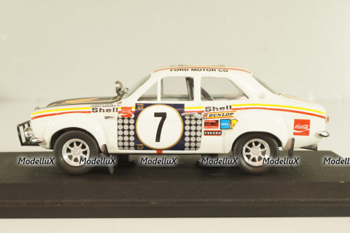 Ford Escort 1600 RS #7, winner  East African Safari Rally 1972, white, 515, Trofeu 1:43