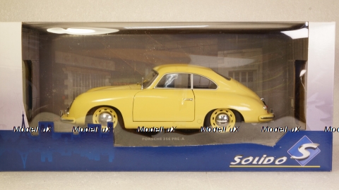 Porsche 356A yellow, S1802805, Solido 1:18