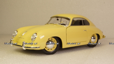 Porsche 356A yellow, S1802805, Solido 1:18