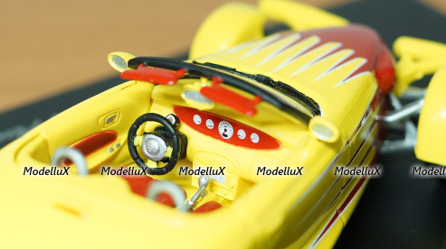 Porsche 356A yellow, S1802805, Solido 1:18