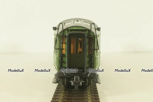 Вагон багажный, 4-х осный DB, зеленый, HO, 44439, Roco 1:87