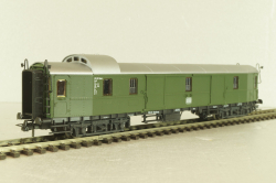 Вагон багажный, 4-х осный DB, зеленый, HO, 44439, Roco 1:87