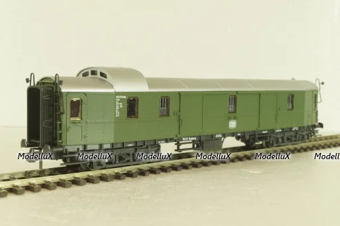 Вагон багажный, 4-х осный DB, зеленый, HO, 44439, Roco 1:87