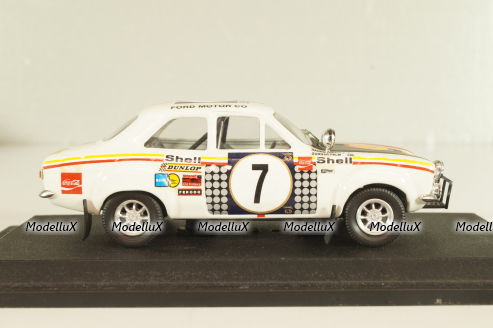 Ford Escort 1600 RS #7, winner  East African Safari Rally 1972, white, 515, Trofeu 1:43
