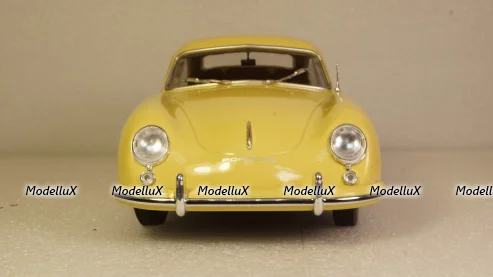 Porsche 356A yellow, S1802805, Solido 1:18