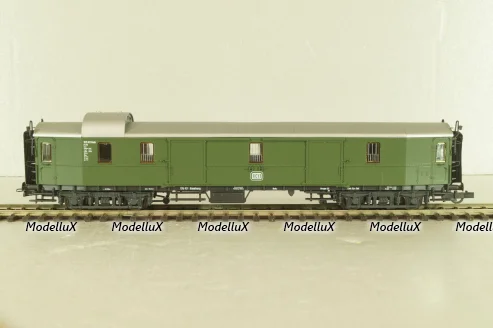 Вагон багажный, 4-х осный DB, зеленый, HO, 44439, Roco 1:87