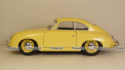 Porsche 356A yellow, S1802805, Solido 1:18