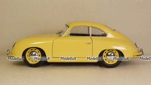 Porsche 356A yellow, S1802805, Solido 1:18