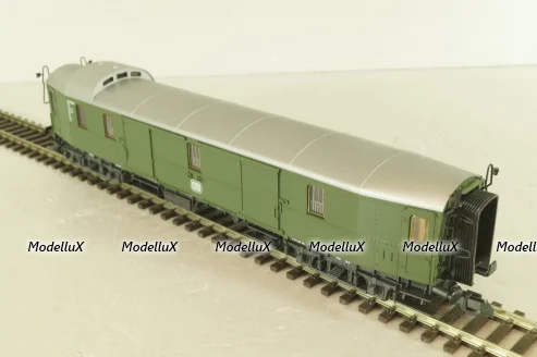 Вагон багажный, 4-х осный DB, зеленый, HO, 44439, Roco 1:87