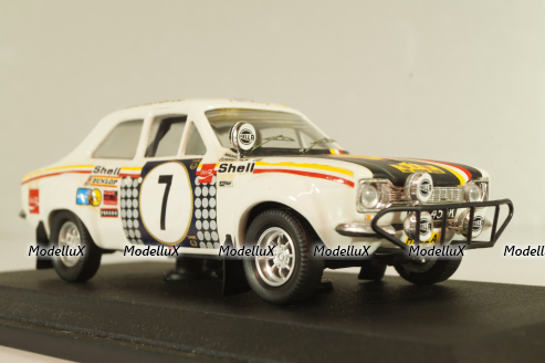 Ford Escort 1600 RS #7, winner  East African Safari Rally 1972, white, 515, Trofeu 1:43