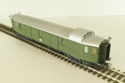 Вагон багажный, 4-х осный DB, зеленый, HO, 44439, Roco 1:87