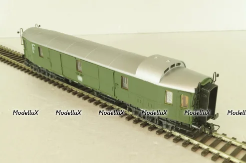 Вагон багажный, 4-х осный DB, зеленый, HO, 44439, Roco 1:87