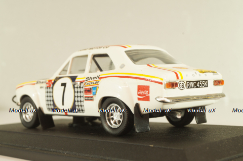Ford Escort 1600 RS #7, winner  East African Safari Rally 1972, white, 515, Trofeu 1:43