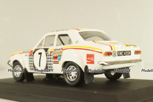 Ford Escort 1600 RS #7, winner  East African Safari Rally 1972, white, 515, Trofeu 1:43