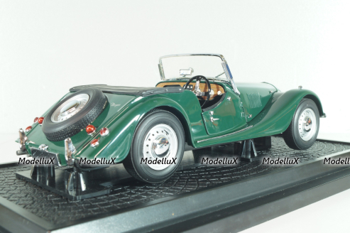 Morgan 4/4 series II 1955, green, 08111G, Kyosho 1:18