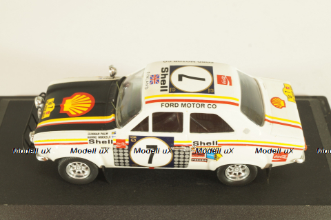 Ford Escort 1600 RS #7, winner  East African Safari Rally 1972, white, 515, Trofeu 1:43