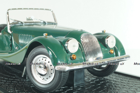 Morgan 4/4 series II 1955, green, 08111G, Kyosho 1:18