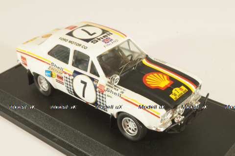 Ford Escort 1600 RS #7, winner  East African Safari Rally 1972, white, 515, Trofeu 1:43