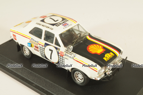 Ford Escort 1600 RS #7, winner  East African Safari Rally 1972, white, 515, Trofeu 1:43