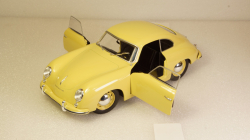 Porsche 356A yellow, S1802805, Solido 1:18