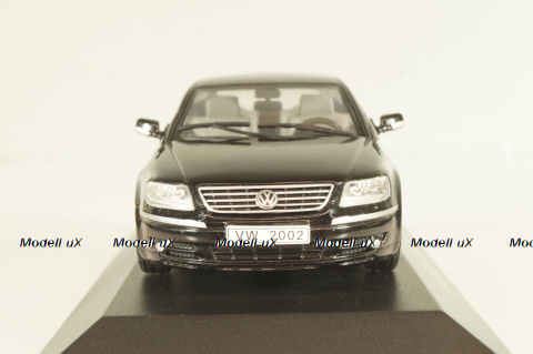 Volkswagen Phaeton 6.0 W12 2002, black, Volkswagen Offizielle Modell-Sammlung, Altaya #40 1:43