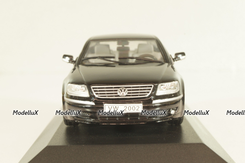 Volkswagen Phaeton 6.0 W12 2002, black, Volkswagen Offizielle Modell-Sammlung, Altaya #40 1:43