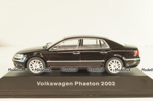 Volkswagen Phaeton 6.0 W12 2002, black, Volkswagen Offizielle Modell-Sammlung, Altaya #40 1:43