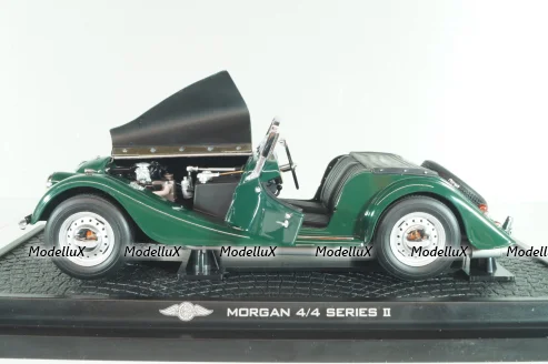 Morgan 4/4 series II 1955, green, 08111G, Kyosho 1:18